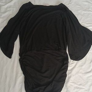 Derek Heart Black Stretch Bodycon Dress